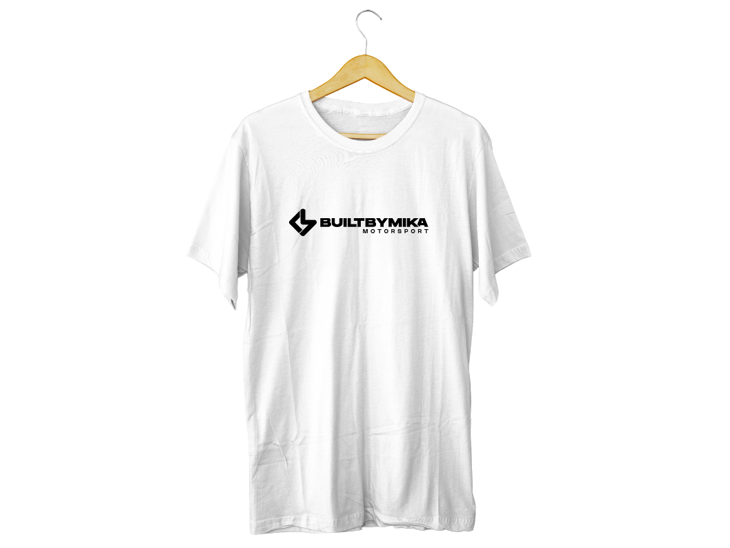 T-shirt "Built by Mika - Driven by Passion"