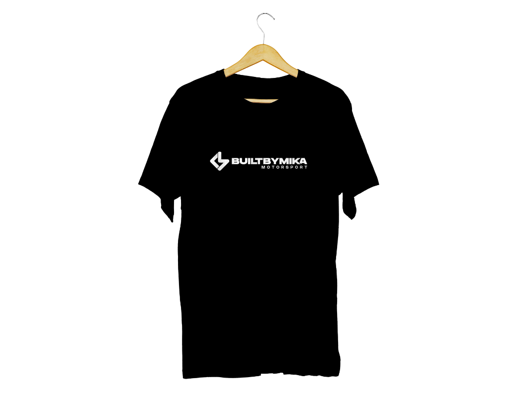T-shirt "Built by Mika - Driven by Passion"